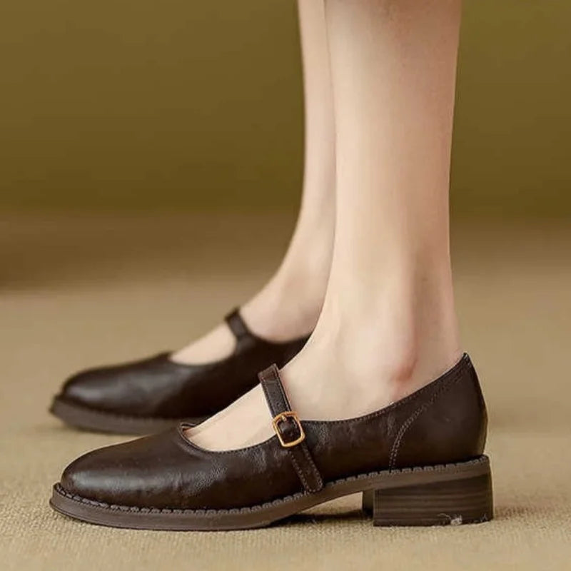 Sarah&Kate™| Classic Comfort Mary Janes Made Of Leather