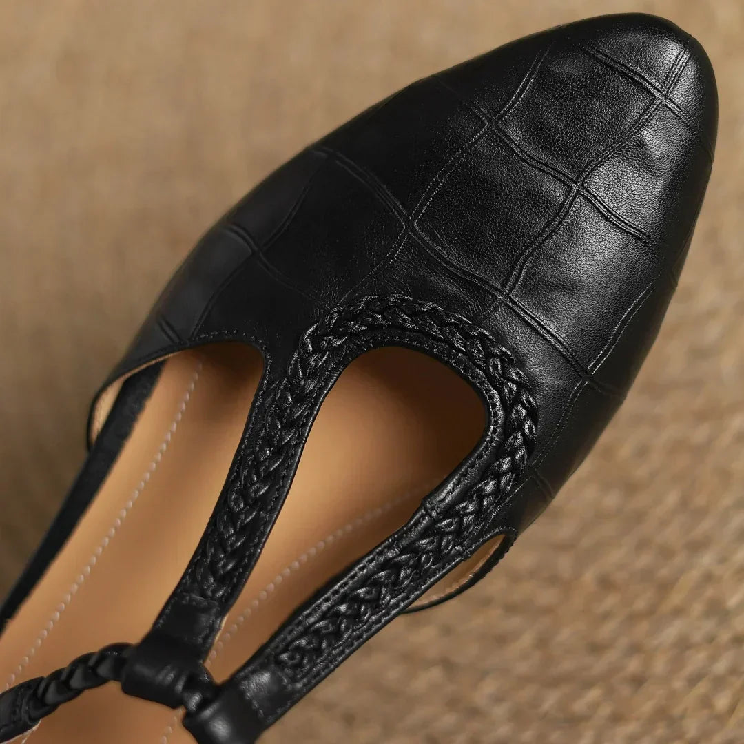 Sarah&Kate™| Kepa Leather Mary Janes