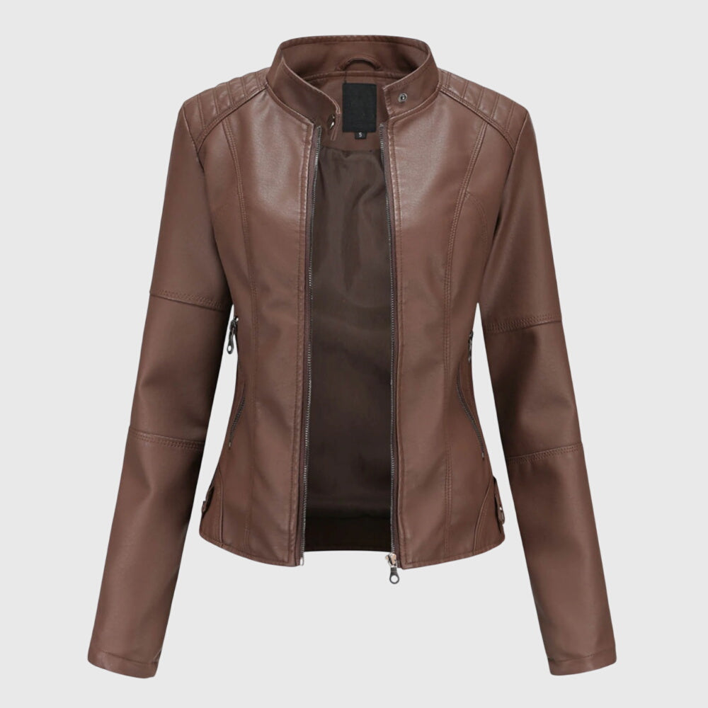 Giorgina | Stylish Leather Jacket for Women