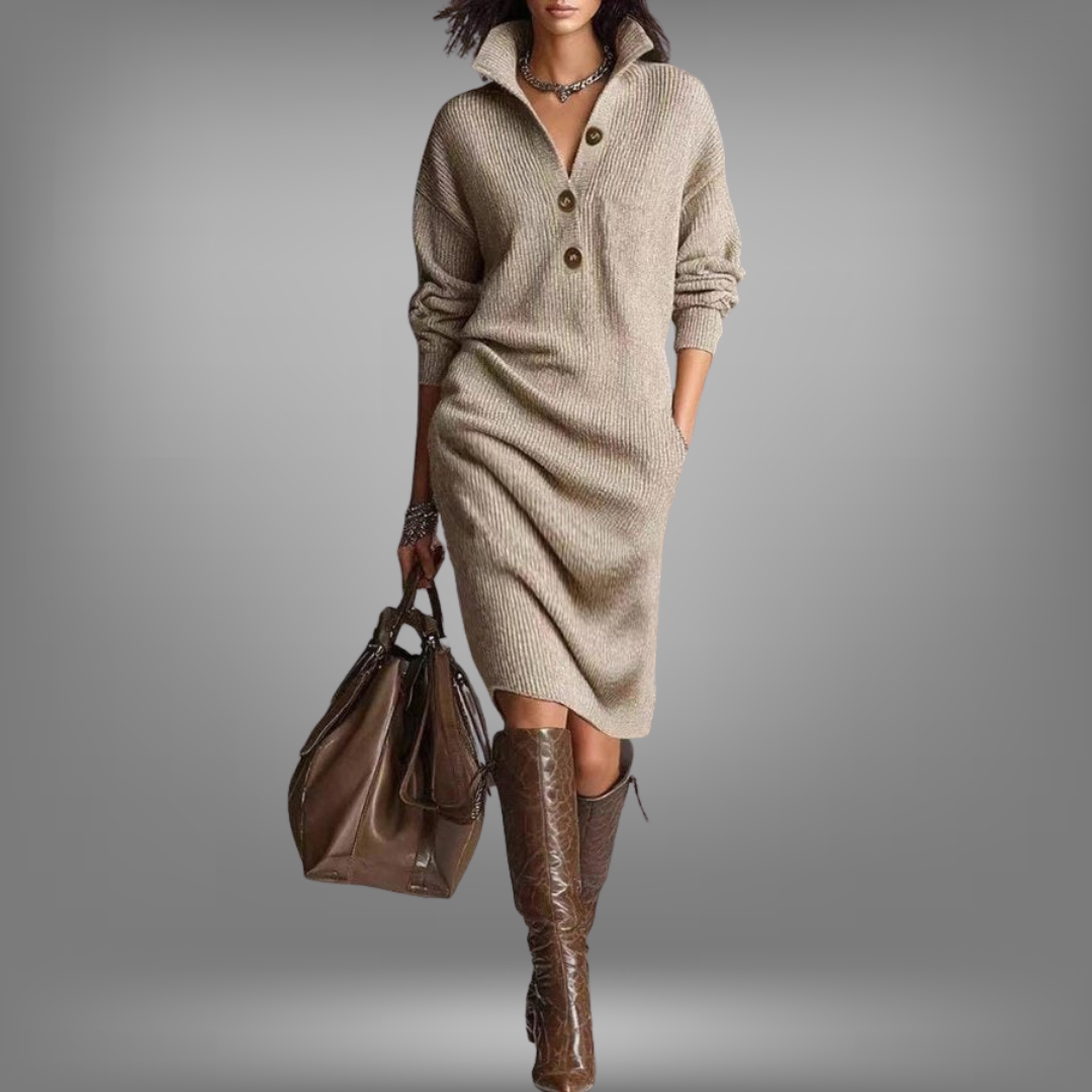Jane Warm Knit Dress
