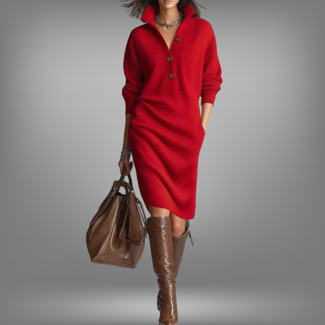 Jane Warm Knit Dress