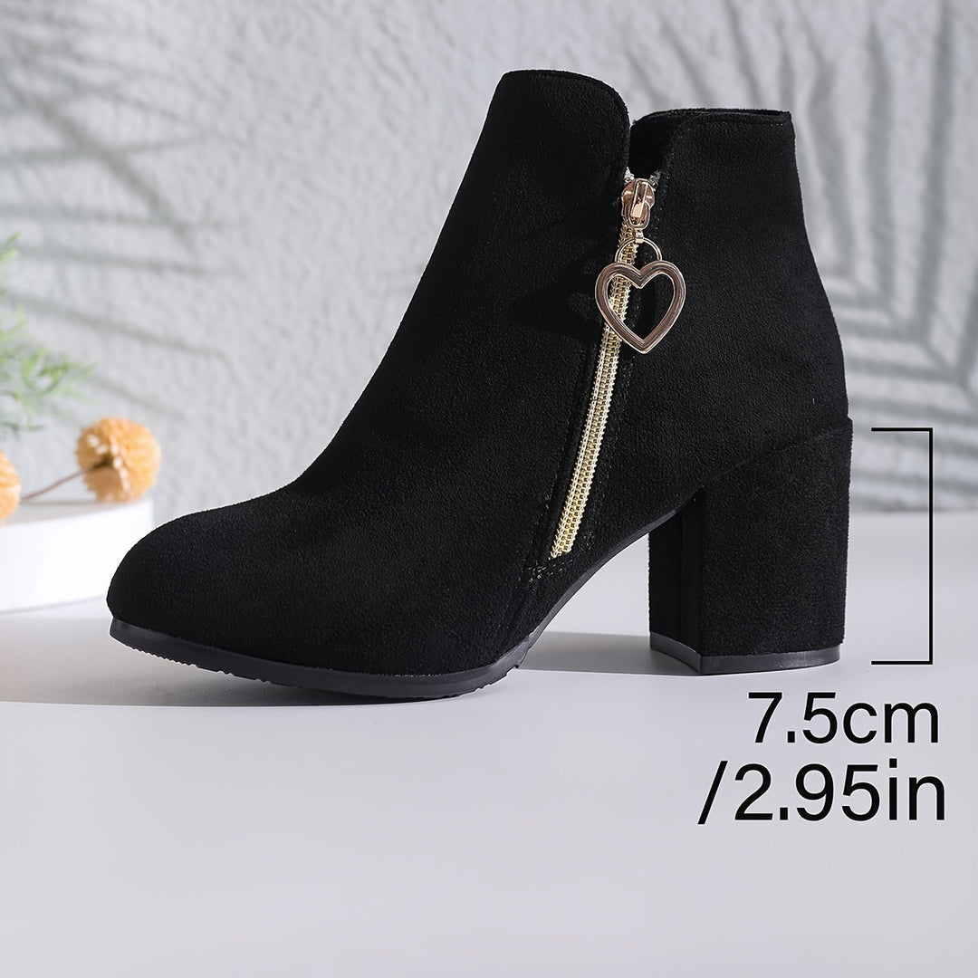 Luna Warm Ankle Boots – Cozy Elegance for Cooler Days
