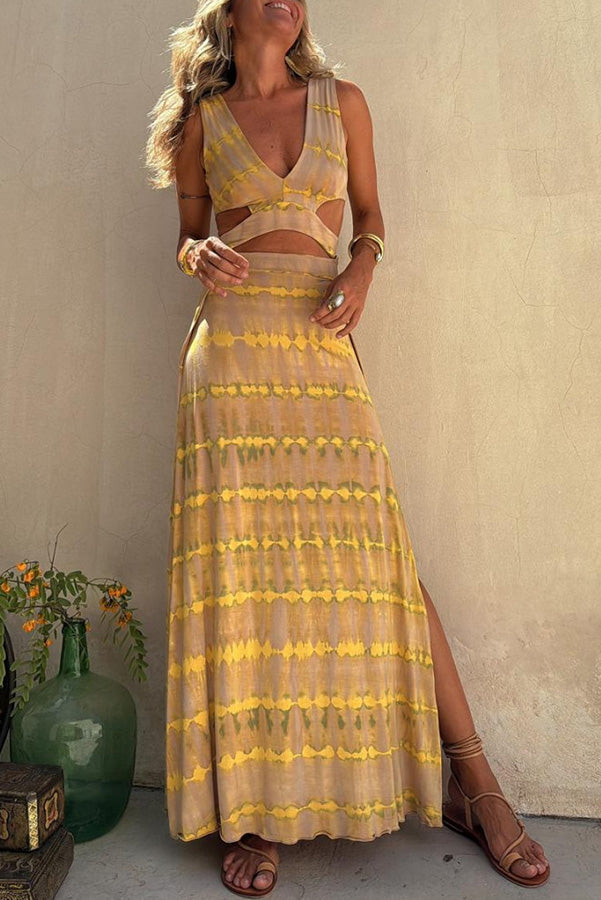 Hayden Bianca - Dress with Deep Neckline