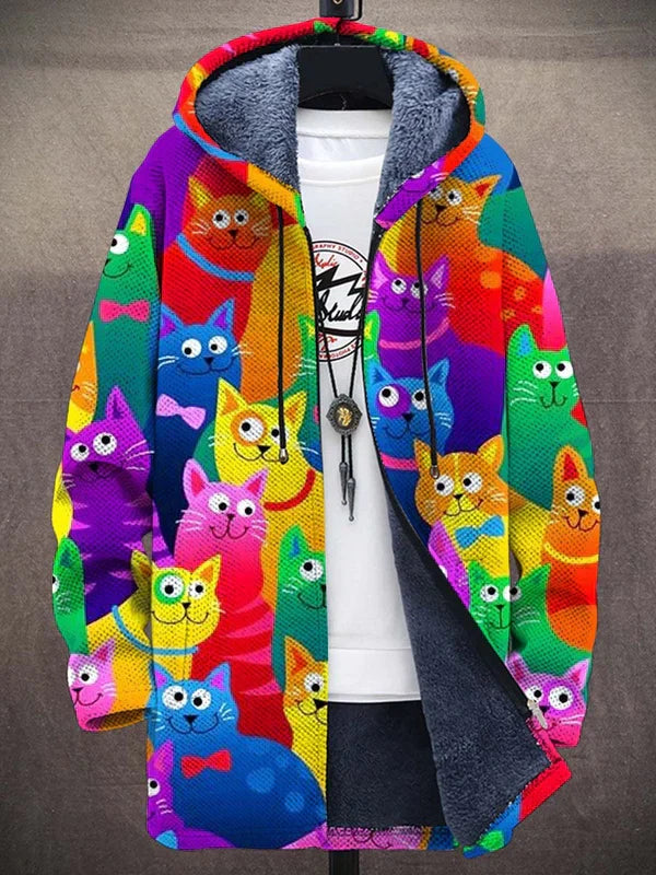 Martin | Playful Cat Hoodie