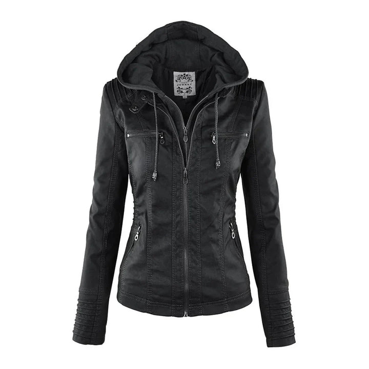 ZYNNIA | Weatherproof Leather Jacket