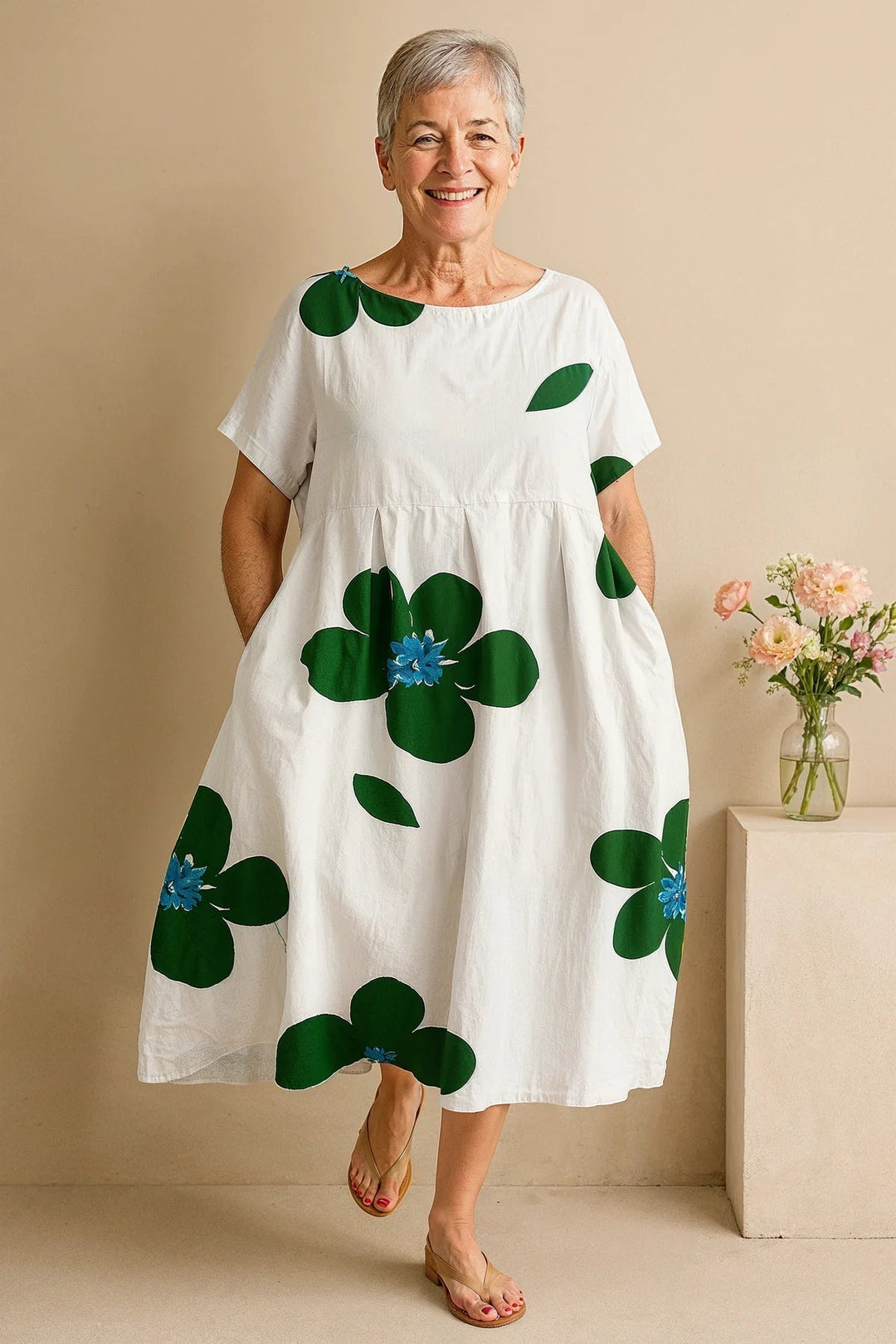 Hayden Verena™ | Elegant Women's Dress With Print