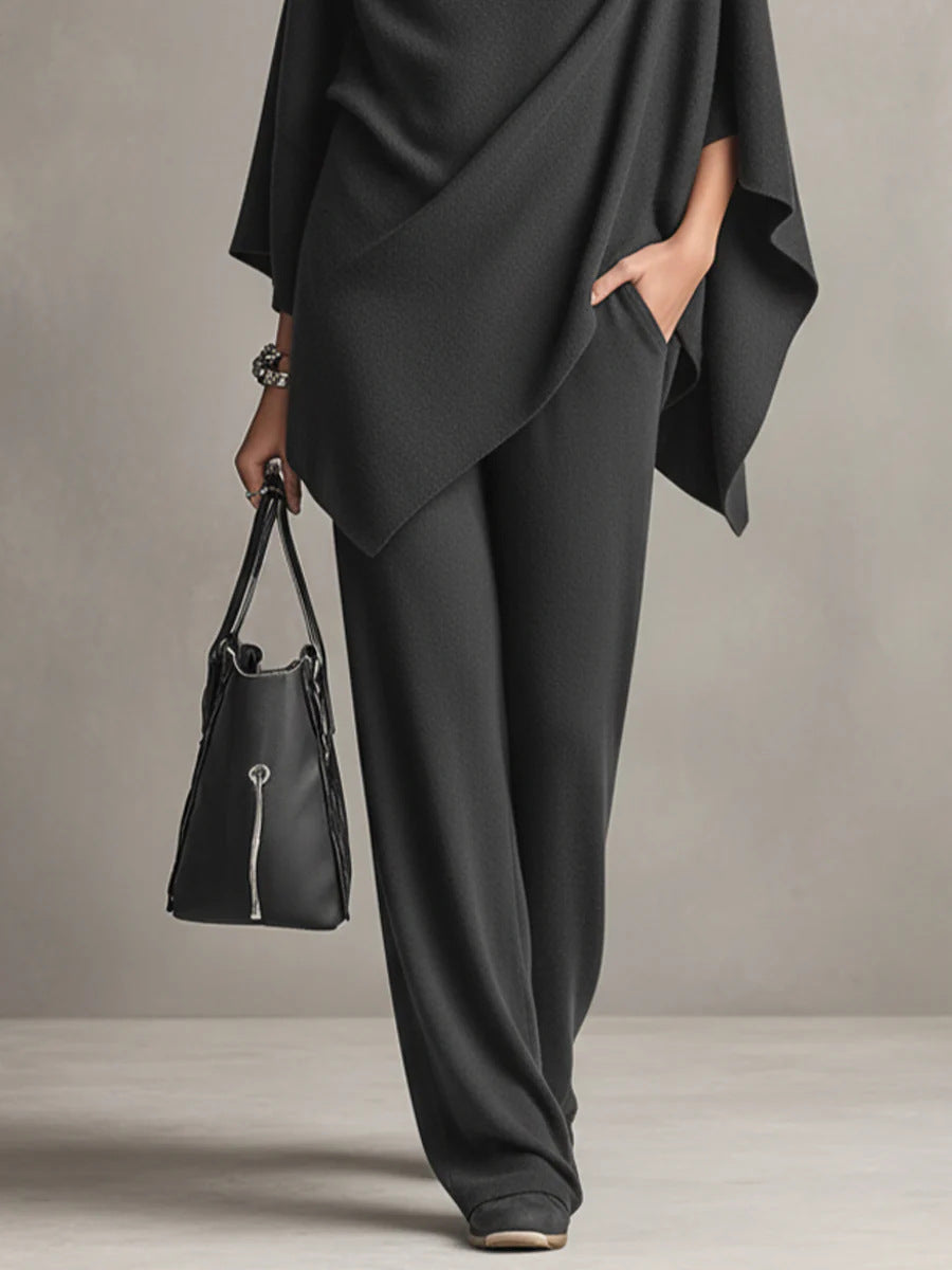 Seraphine™ | Elegant Drape Two-Piece Set