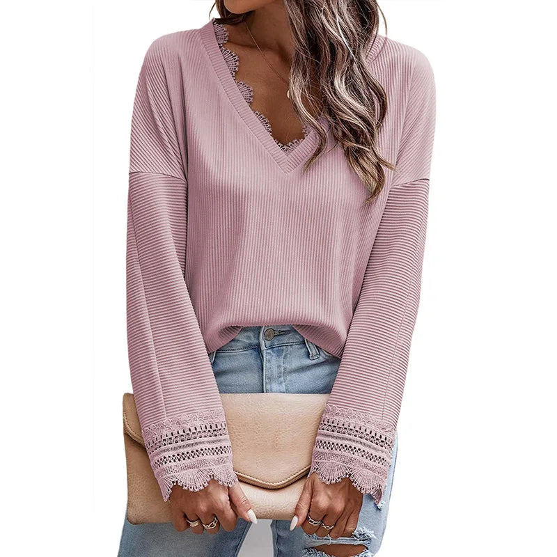 Hayden Amaris | Elegant Sweater With Lace