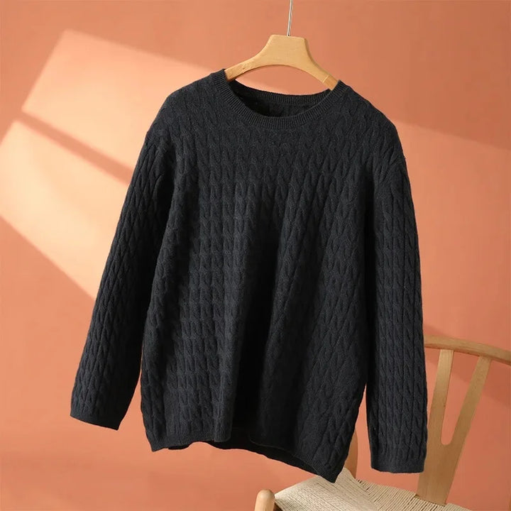 Hayden Marlowe | Elegant Pure Wool Sweater
