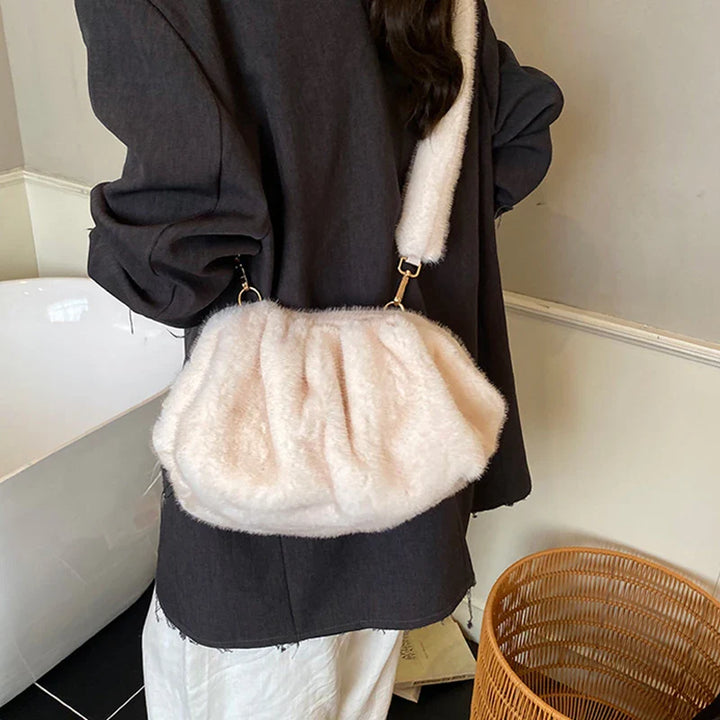Elowen | Plush Gathered Shoulder Bag
