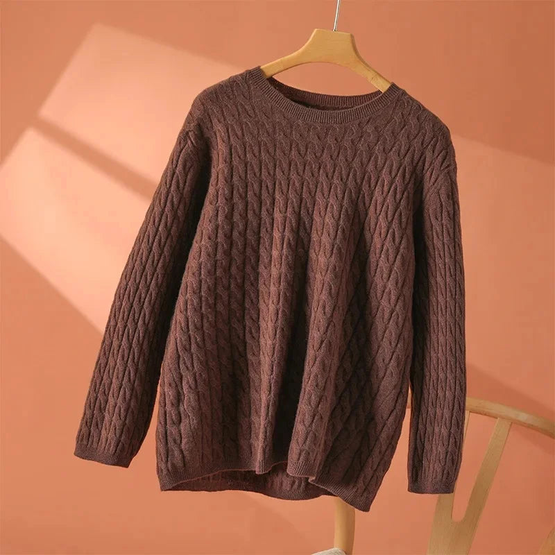 Hayden Marlowe | Elegant Pure Wool Sweater