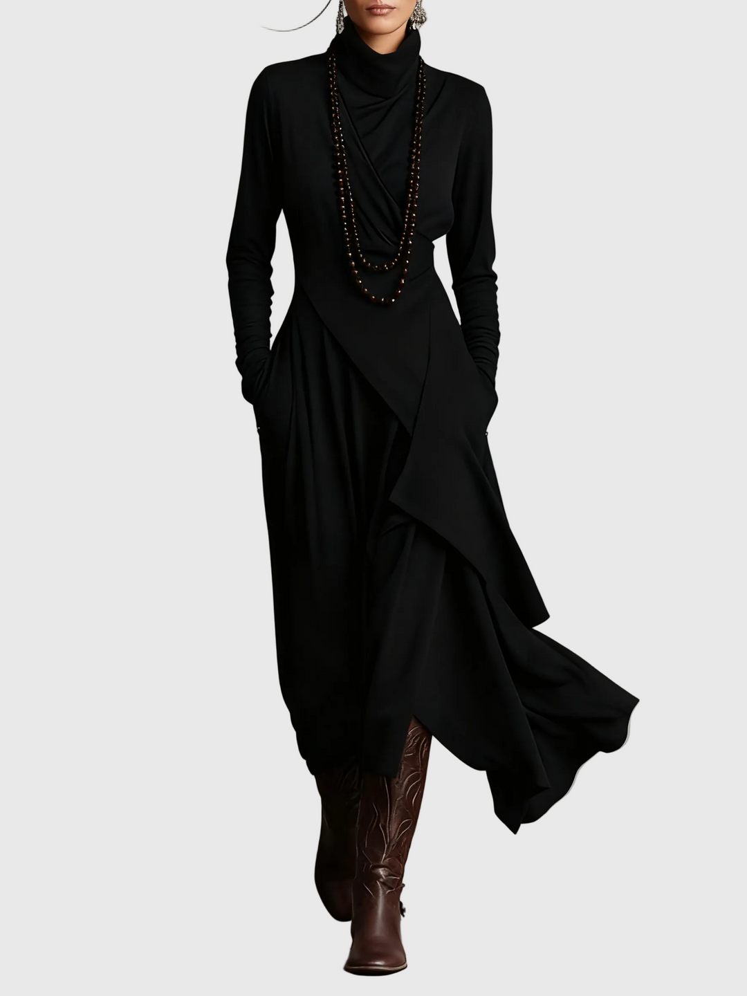 Violet | Maxi Pleated Dress