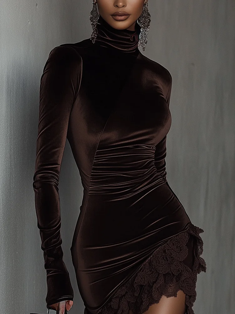 Chiara Velvet Mini Dress