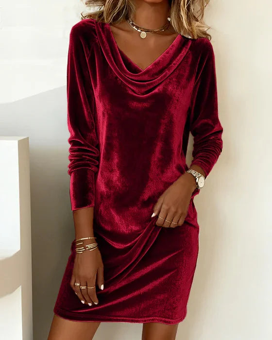 Frosina Velvet Dress