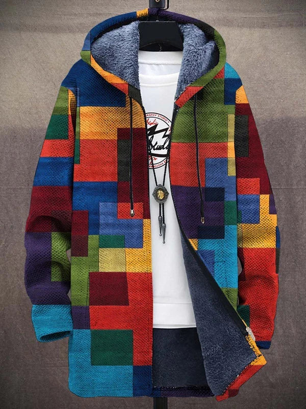 Francine | Mosaic Blocks Hoodie