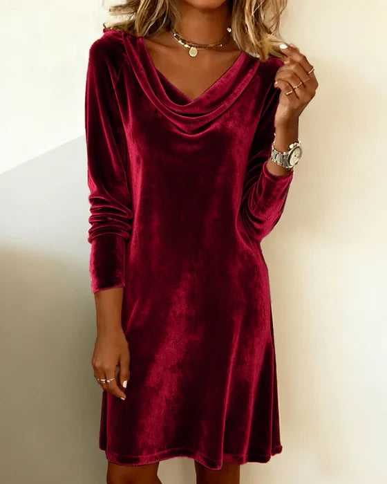 Frosina Velvet Dress