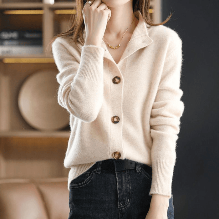 Hayden Calyssa™ | Knitted Cashmere Cardigan