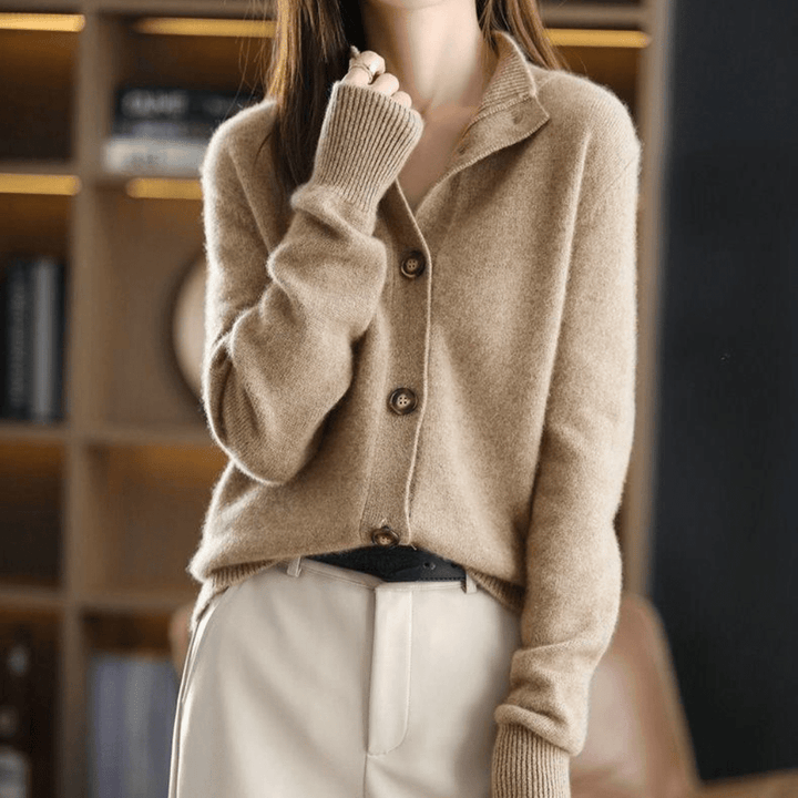 Hayden Calyssa™ | Knitted Cashmere Cardigan
