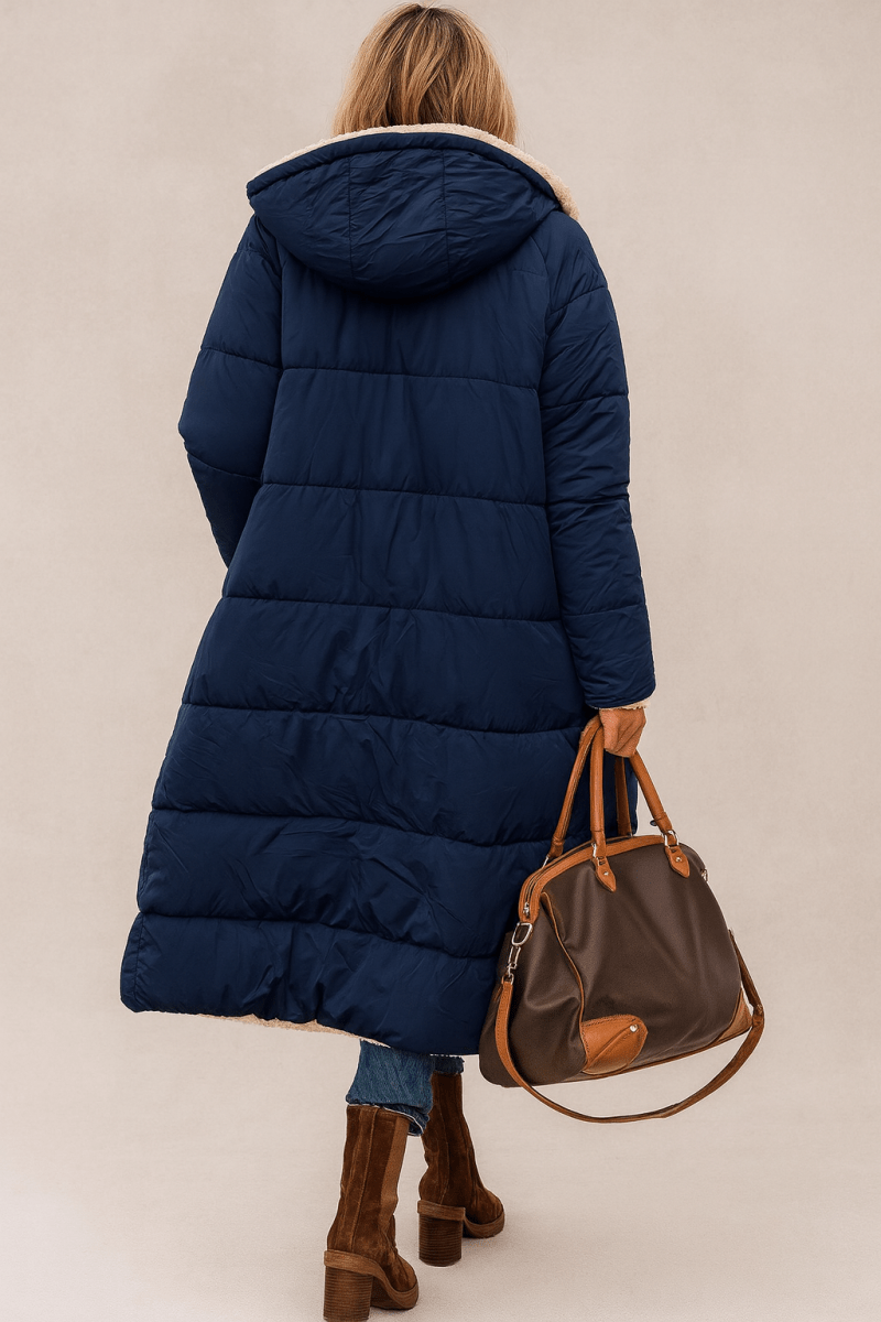SASHA | SOFT AND  LUSH REVERSIBLE COAT